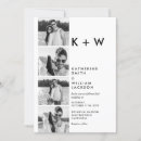 Search for photo collage wedding invitations Chic