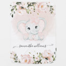 Search for elephant baby blankets baby girl