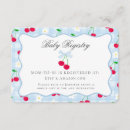 Search for registry inserts baby shower invitations For her