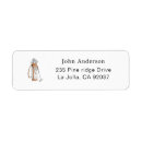 Search for golf return address labels Golfer