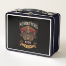 Search for motorcycle lunch boxes Vintage
