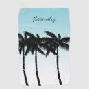 Search for palm tree golf towels Tropical