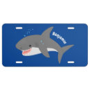 Search for sharks license plates Sea