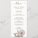 Search for nautical wedding menus Coastal