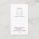 Search for international business cards Hotel