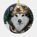 Search for alaskan malamute ornaments Malamutes