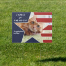 Search for presidential outdoor signs Red white blue