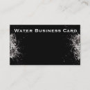 Search for water business cards Liquid