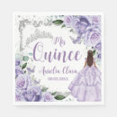 Search for silver and purple napkins For kids