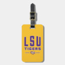 Search for tiger luggage tags Louisiana state university