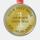 Search for gold medal ornaments Champion