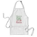 Search for funny holiday aprons Baking
