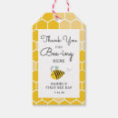 Search for 1st birthday favor tags Honey bee