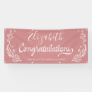 Search for pink graduation banners College