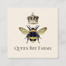 Search for crown business cards Queen bee