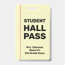 Search for student badges Student hall pass