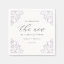 Search for lavender wedding napkins Elegant
