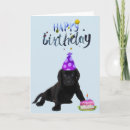 Search for labrador birthday cards Dog