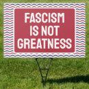 Search for fascism outdoor signs Biden