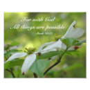 Search for nothing is impossible with god posters Faith