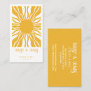 Search for sun business cards Boho