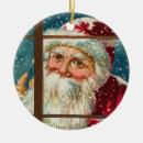 Search for old fashioned santa claus ornaments Nostalgia