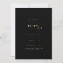 Search for gold and white 50th birthday invitations Trendy