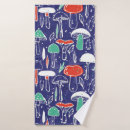 Search for mushrooms bath towels Autumn