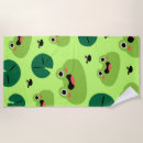 Search for frog beach towels Funny