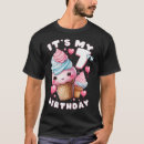 Search for ice cream birthday tshirts Number