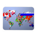 Search for world flag magnets travel