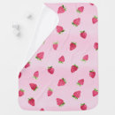 Search for strawberry baby blankets Watercolor