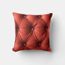 Search for red leather pillows Fashion