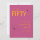 Search for elegant 50th birthday invitations Calligraphy