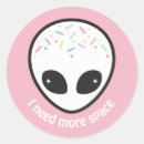 Search for alien space head stickers Funny