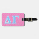 Search for delta luggage tags Greek letters