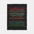 Search for trump blankets Protest