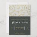 Search for royal blue and black wedding invitations Gold