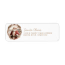 Search for santa claus return address labels Vintage