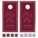 Search for mr and mrs cornhole sets Bride and groom