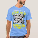 Search for crossword puzzle tshirts Education