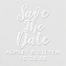 Search for embossed invitations Script