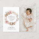 Search for floral birth announcement cards Minimalist