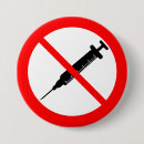 Search for vaccine buttons Anti vax