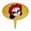 Search for day of the dead cake toppers Skeleton