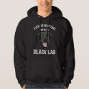 Search for dog lover hoodies Black lab