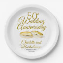 Search for 50th anniversary plates Minimalist