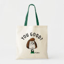 Search for peanuts tote bags Peppermint patty