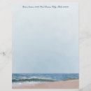 Search for beach stationery paper ocean