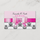 Search for hair bow business cards Stylist